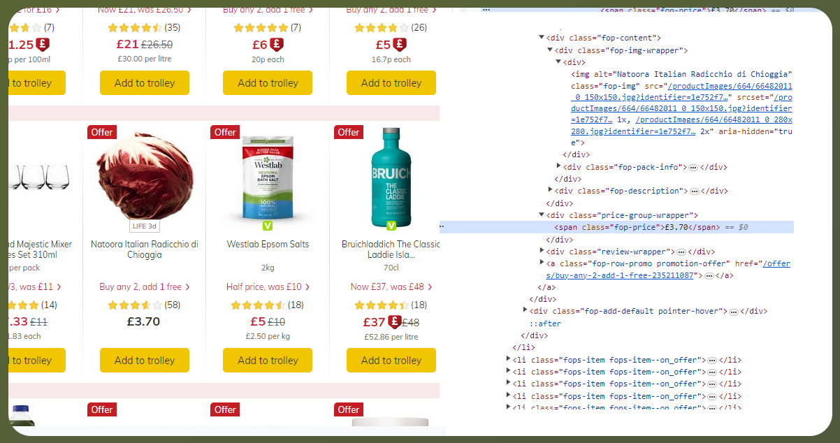 Features-of-Ocado-API