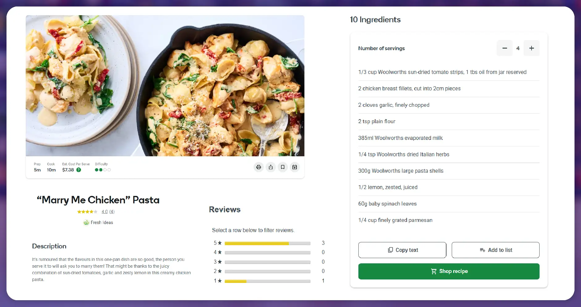What Kind of Ingredient Data Can Be Extracted?
