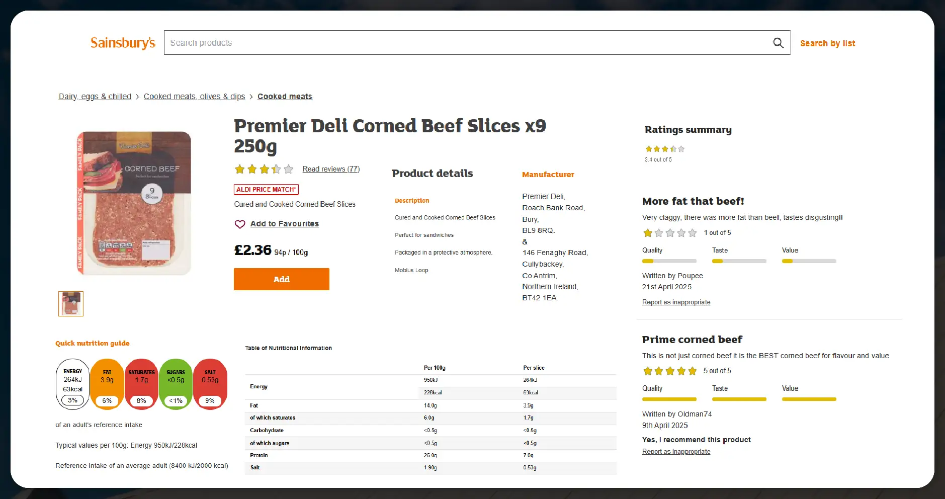 What Kind of Meat Data Do We Extract?