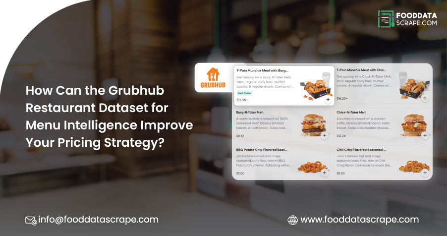 How Can the Grubhub Restaurant Dataset for Menu Intelligence Improve Your Pricing Strategy?