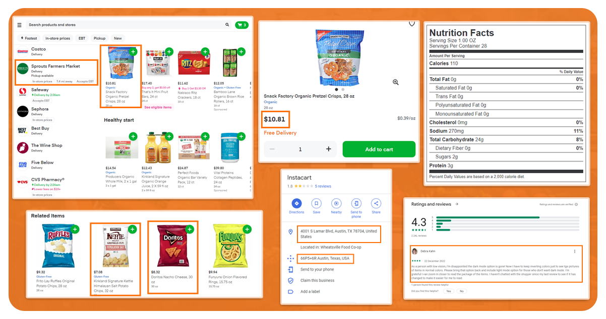 How To Scrape Instacart Grocery Delivery App Data?