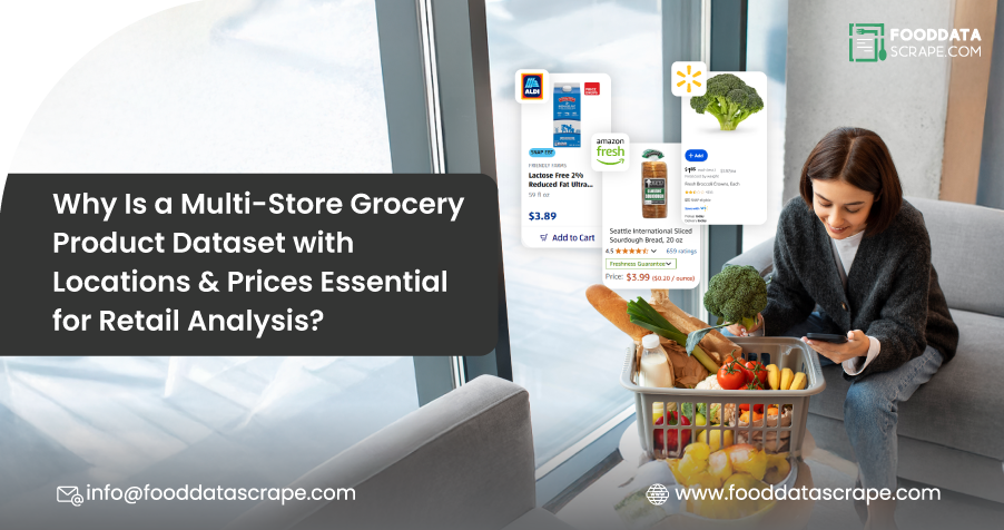 Why Is a Multi-Store Grocery Product Dataset with Locations & Prices Essential for Retail Analysis?