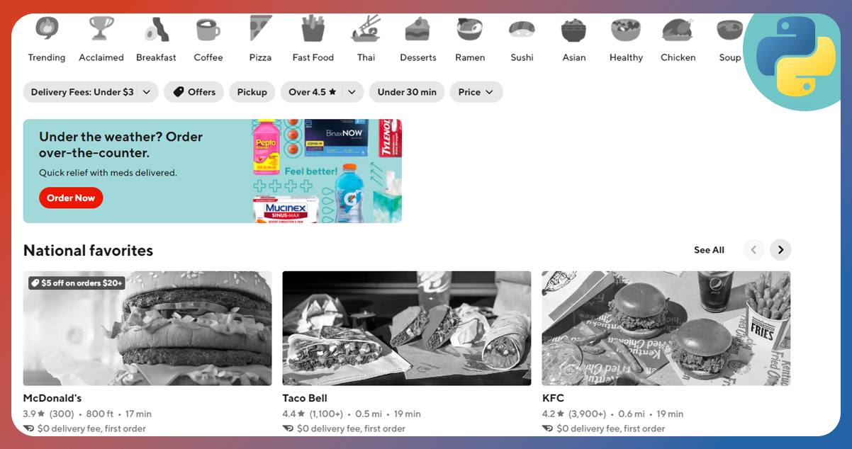 Steps-to-Scrape-DoorDash-with-Add-ons-Using-Python