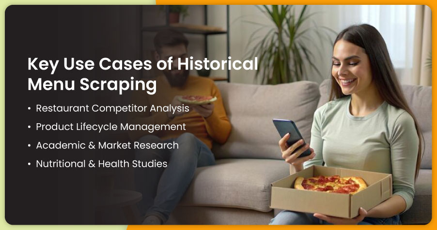 Key Use Cases of Historical Menu Scraping