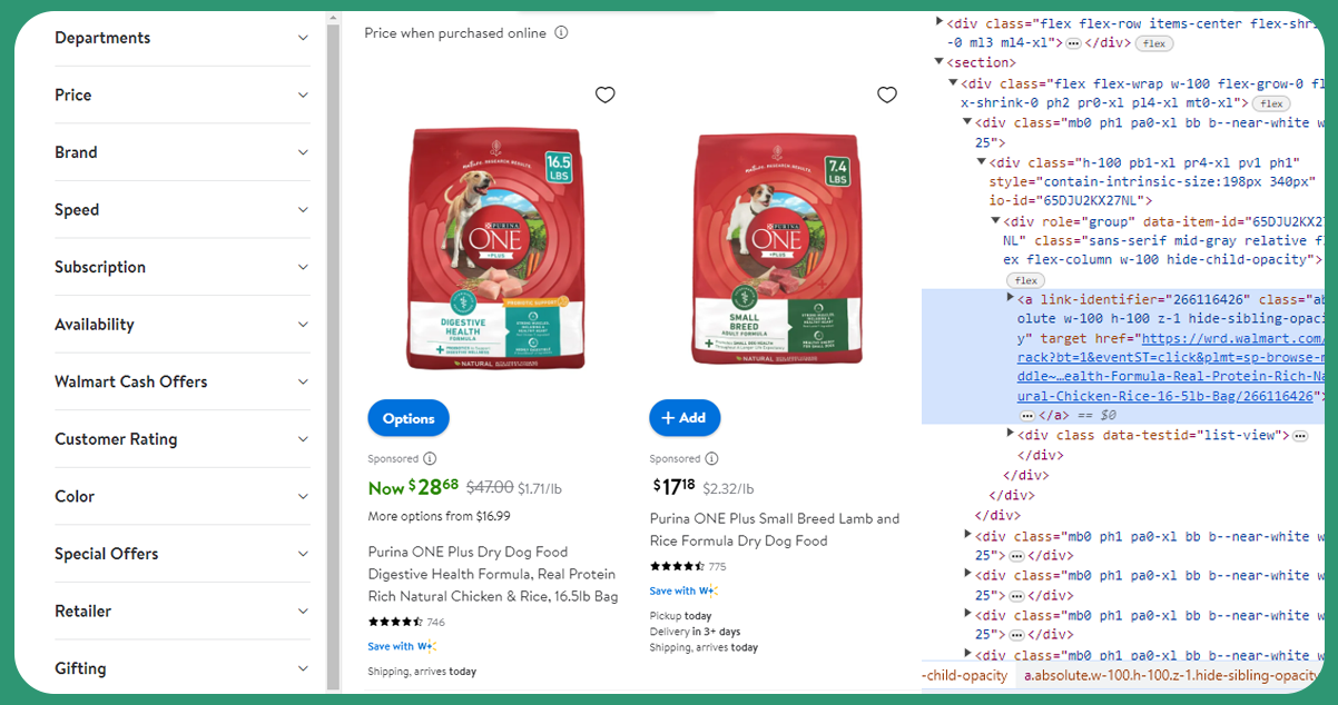 Steps-to-Scrape-Pet-Food-Data-from-Walmart