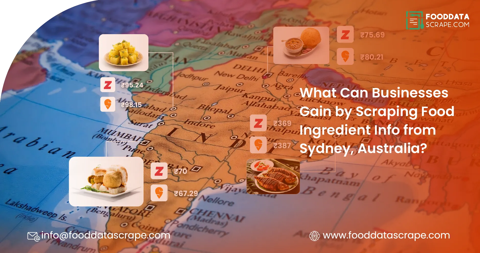 Tracking Swiggy vs Zomato Menu Prices in Tier-1 & Tier-2 Cities
