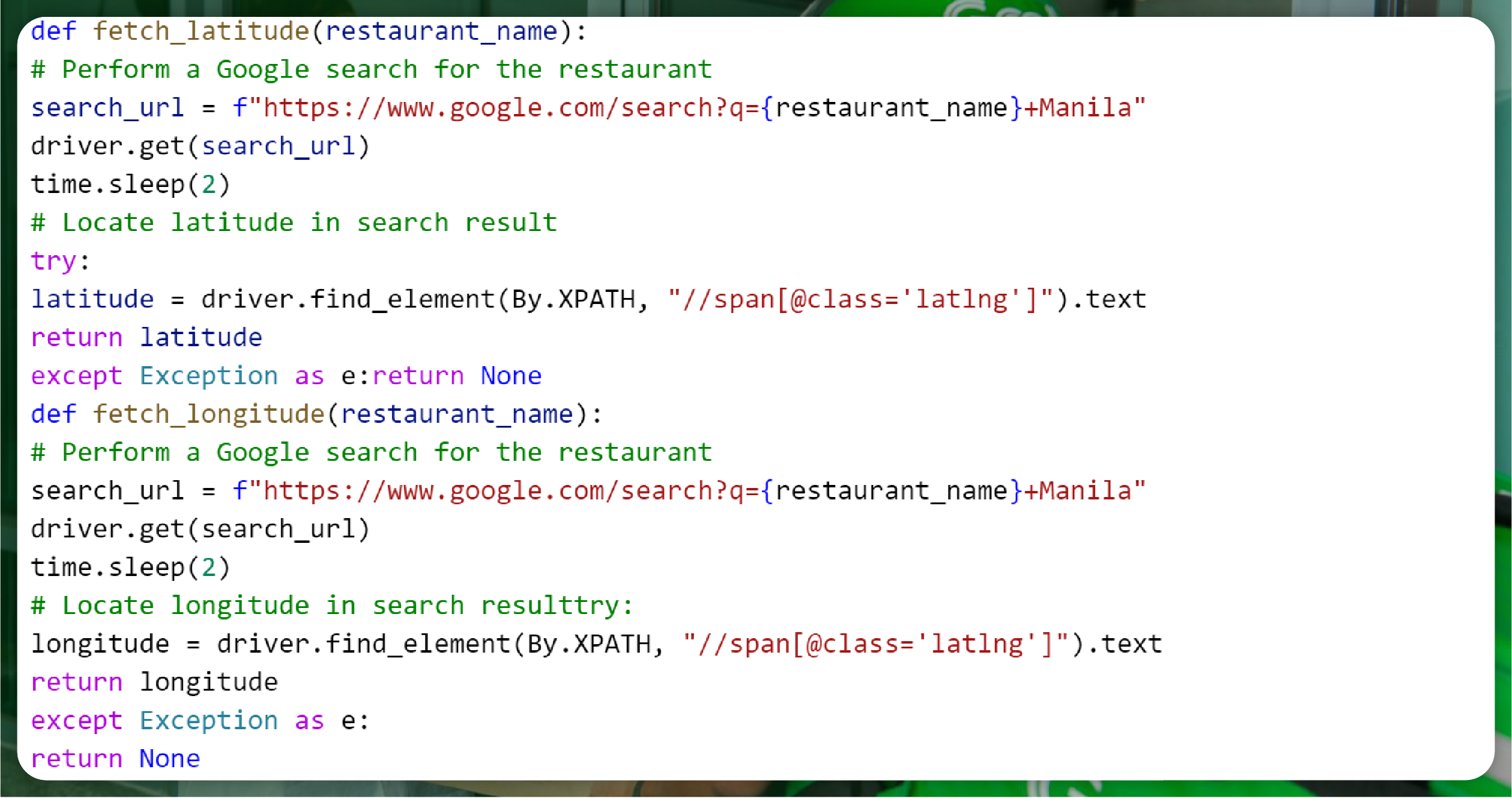 Fetching-Latitude-and-Longitude