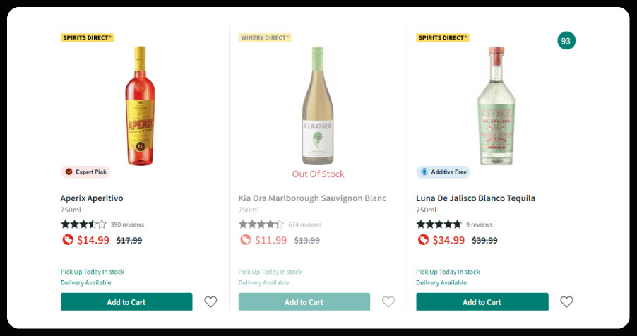 WExamples of Insights from Scraped Liquor Inventory Data