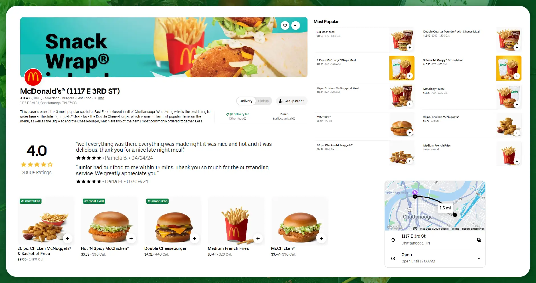 What Data Can You Extract from Tennessee Restaurant Menus?