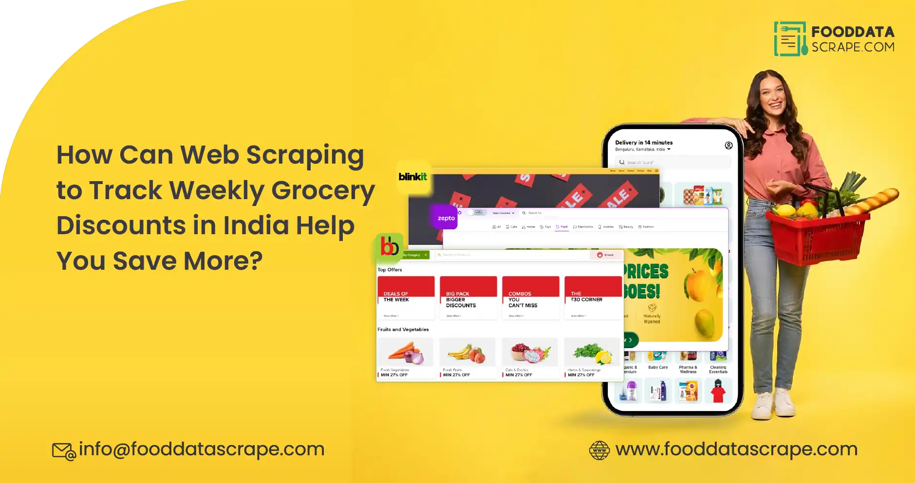 How Can Web Scraping to Track Weekly Grocery Discounts in India Help You Save More?
