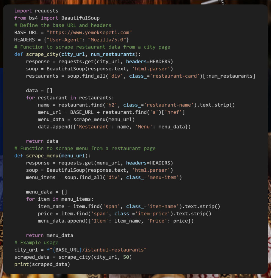 Sample-Python-Script-for-Scraping-Yemeksepeti