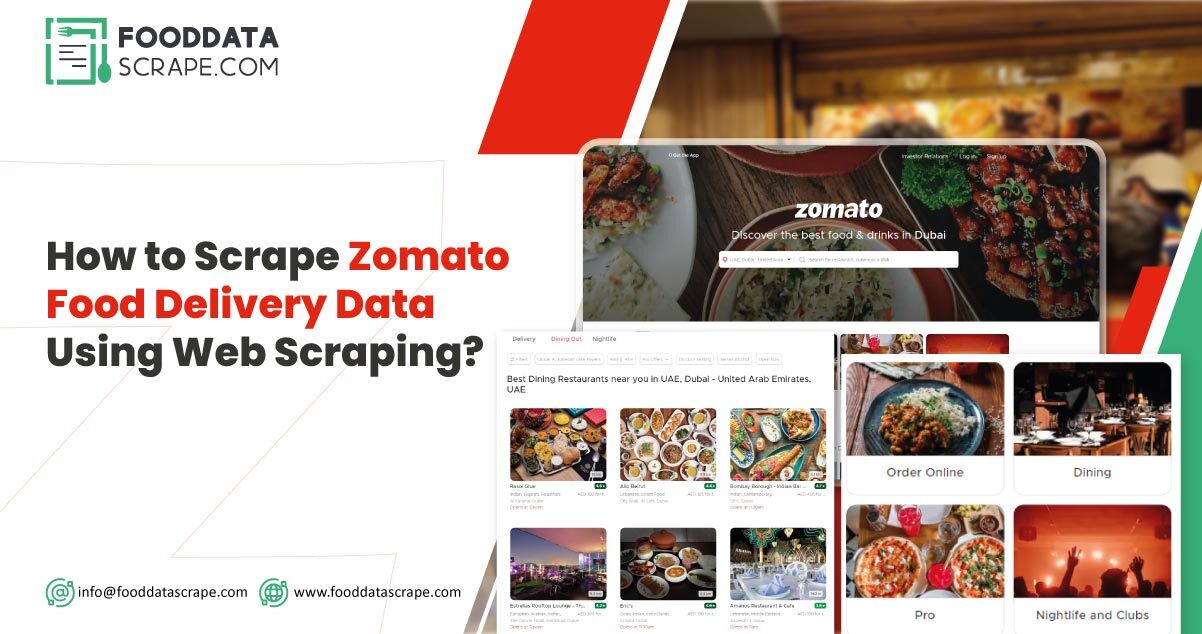 How To Scrape Zomato Food Delivery Data Using Web Scraping?