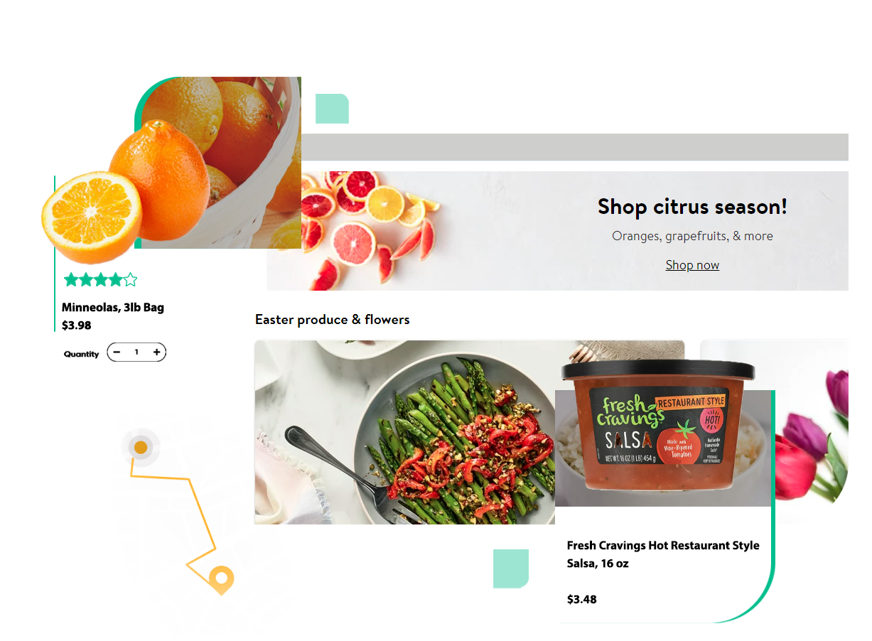 Peapod makes food shopping easy with their Grocery Delivery